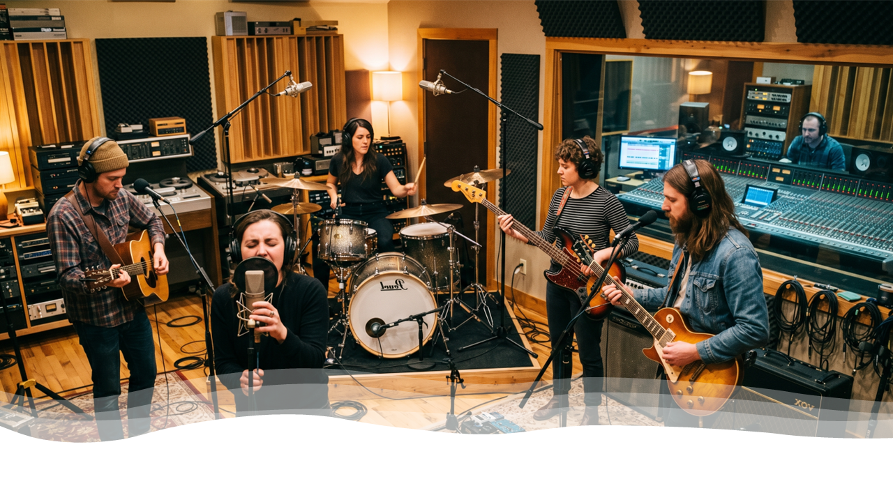 Band In Studio
